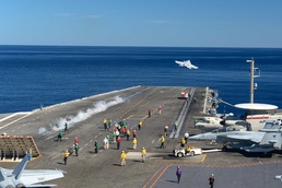 Truman is conducting readiness training in the Atlantic Ocean in preparation for future operations.
