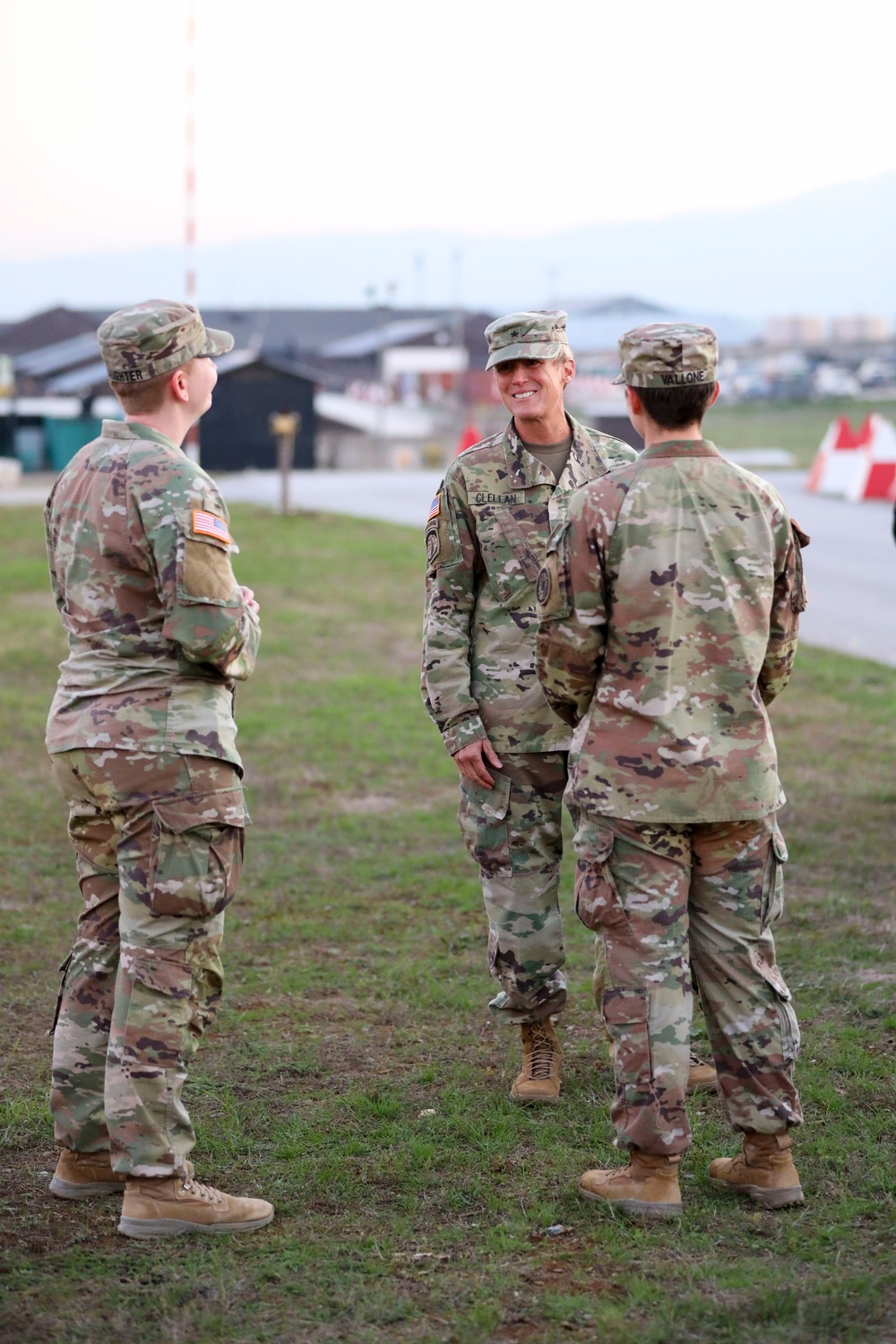 Colorado Adjutant General Brig. Gen. Clellan Visits Deployed Troops in Kosovo