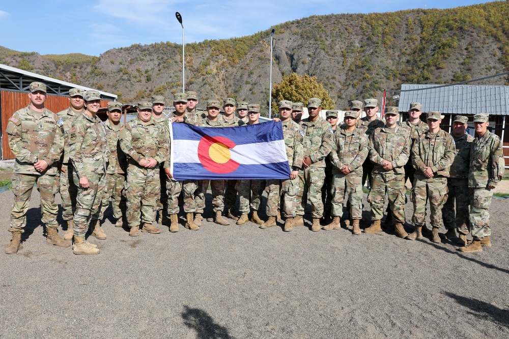 Colorado Adjutant General Brig. Gen. Clellan Visits Deployed Troops in Kosovo