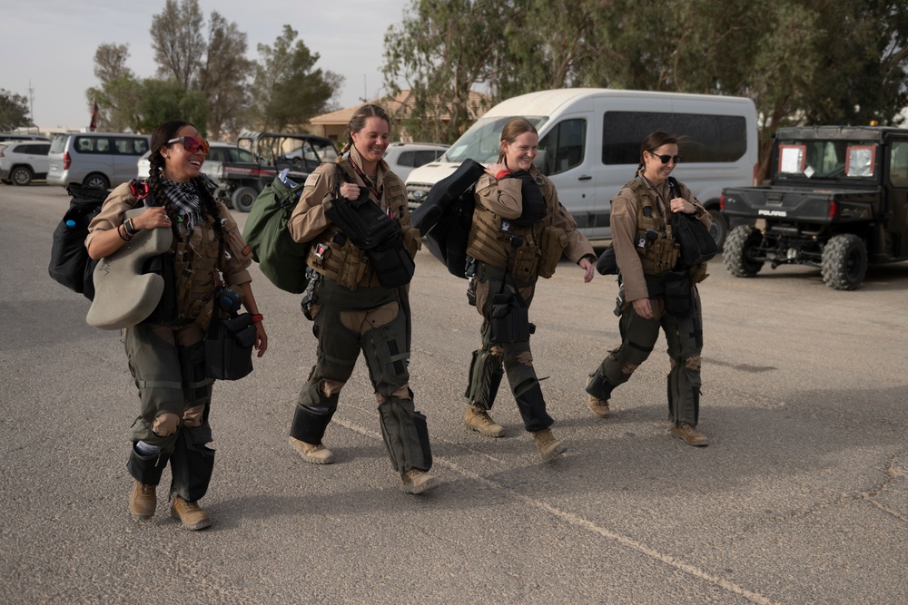 Strike Eagle mission features all-female crews