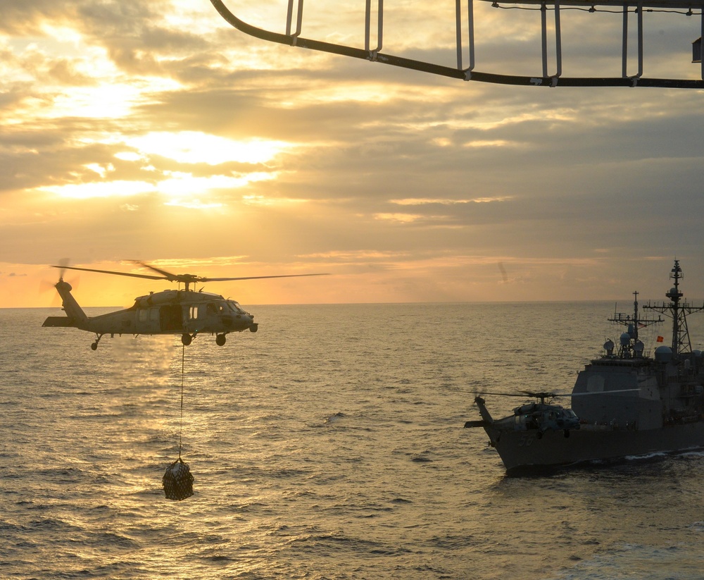 Truman is conducting readiness training in the Atlantic Ocean in preparation for future operations.