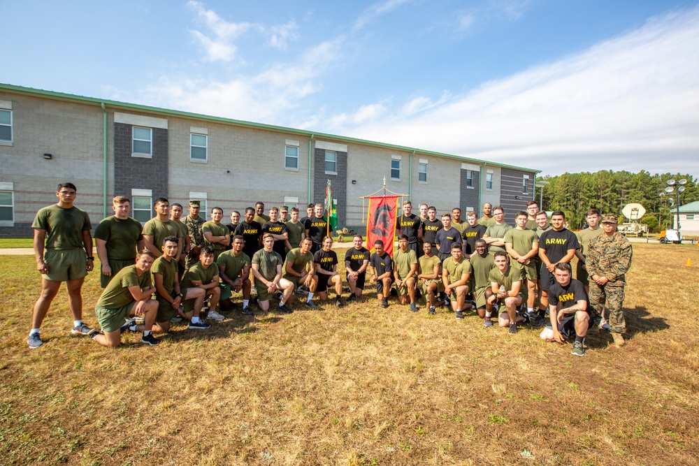 Marine Wing Support Squadron 273 Gets Recognized by U.S. Army in Fort Pickett