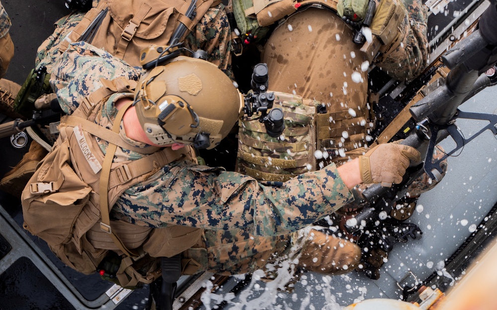 Marines conduct VBSS during PMINT