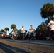 3rd Combat Aviation Brigade Soldiers and Families run in the Brawler 5k Color Run.