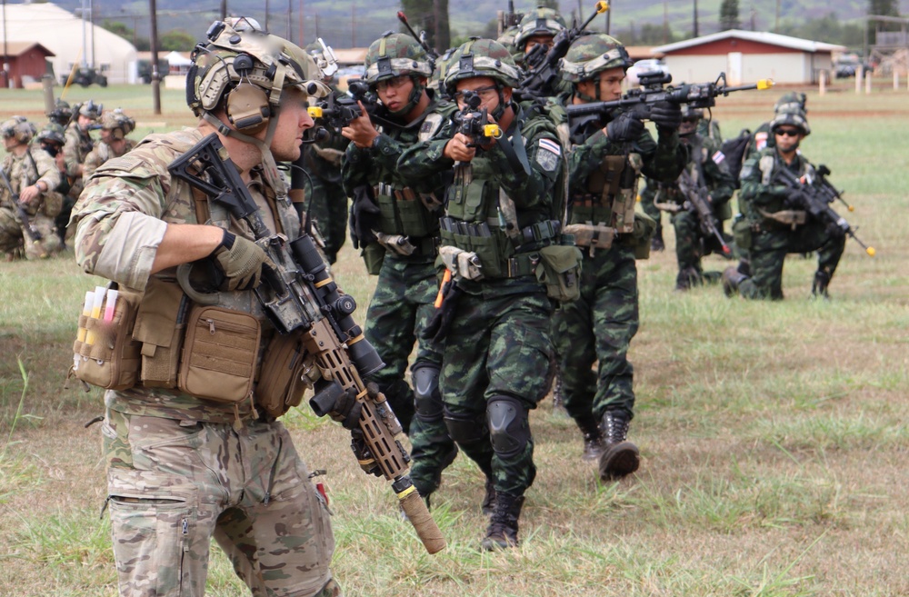 Green Berets, Thai partners plan for battle alongside 3rd Brigade, 25th ID during JPMRC Rotation 21-01