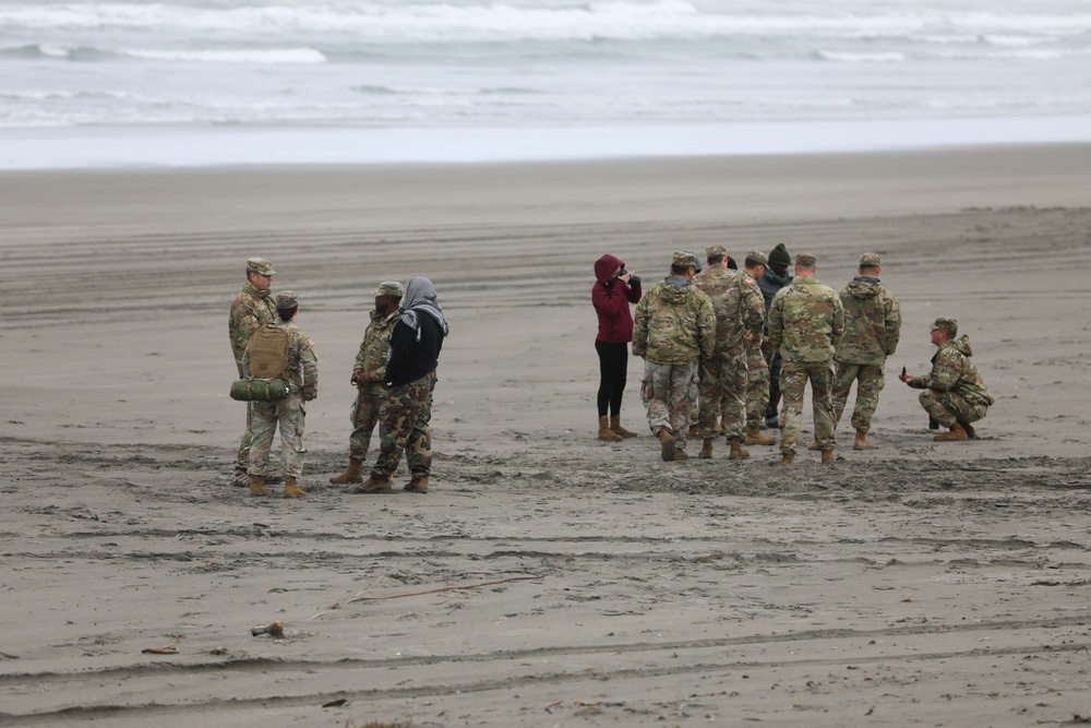 Advisor Team Discusses Beach Defense Plan with Partner Force at Vanguard Focus