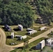 Aerial views of Fort McCoy training areas