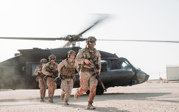 BLT 1/1, TF Raptor Interop Training