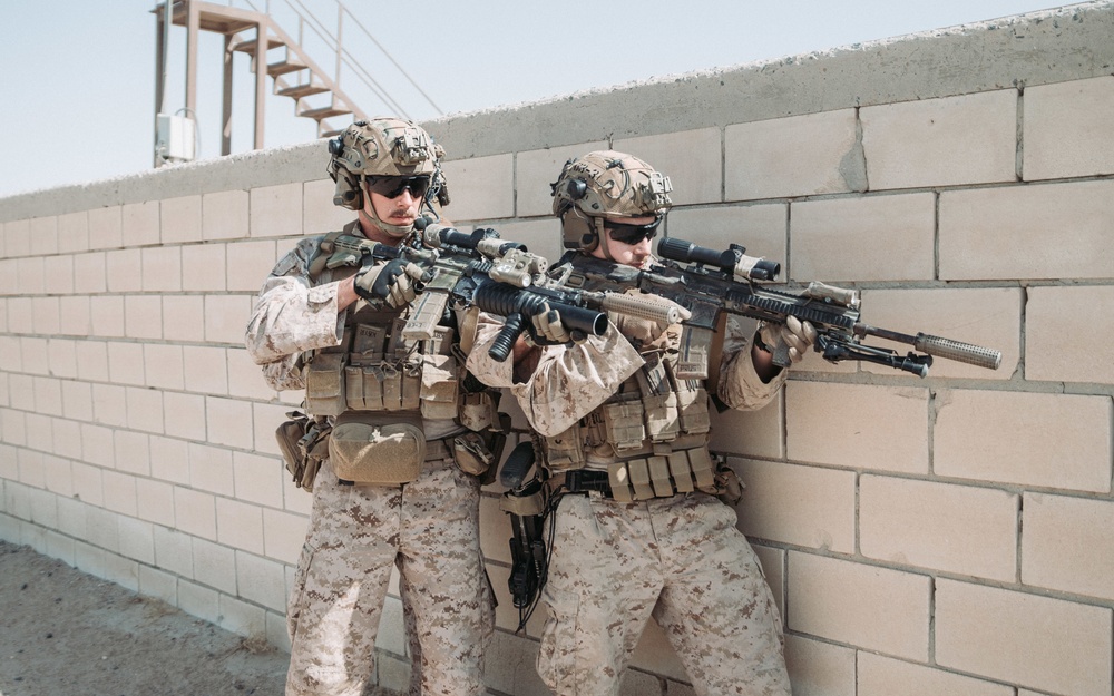 Bravo Company Urban Training in Kuwait