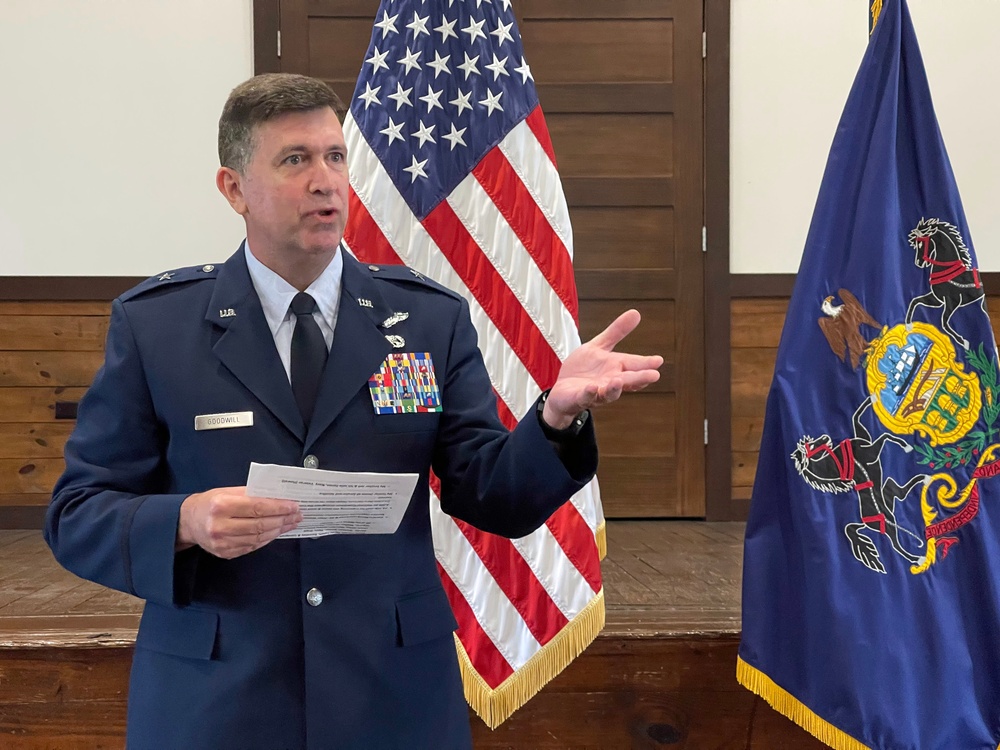 Pa. assistant adjutant general promoted to brigadier general