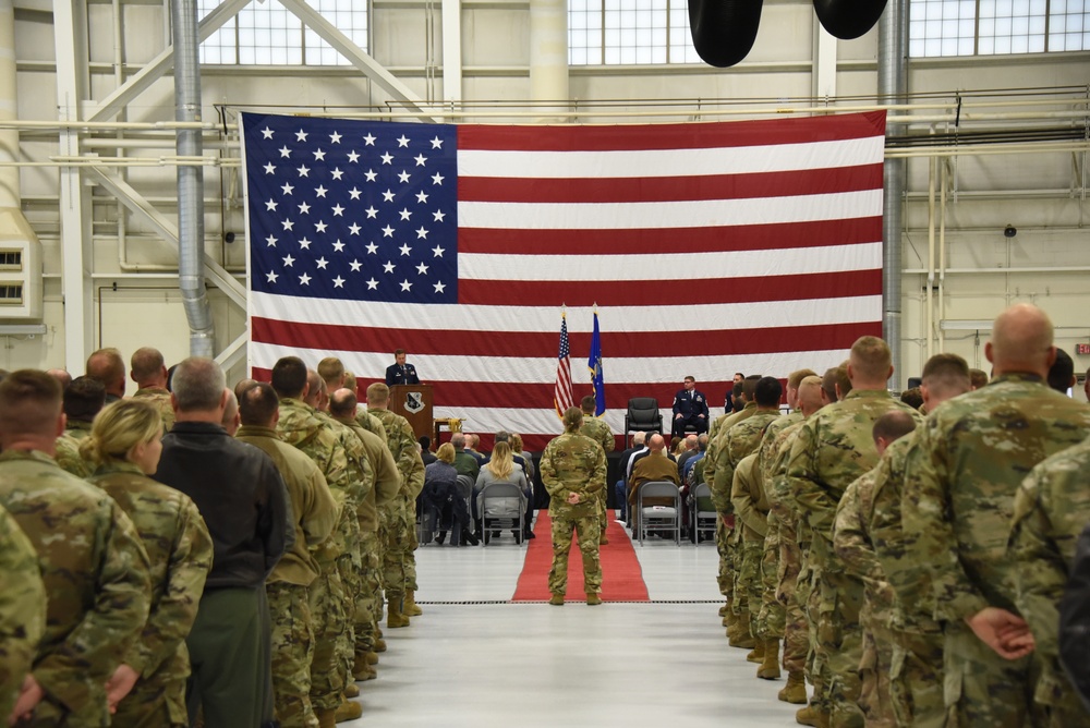 Change of Responsibility at 185th Air Refueling Wing