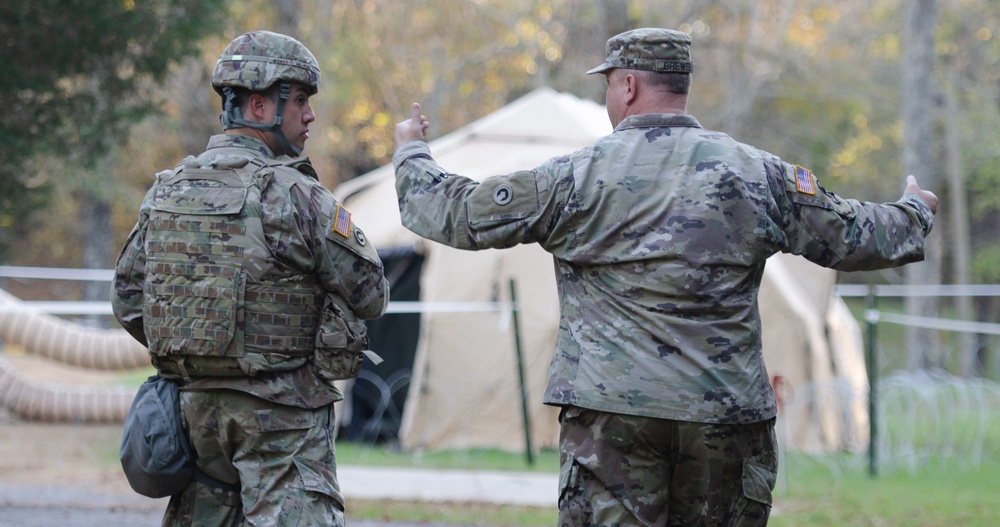 HHC, 1st TSC field training exercise