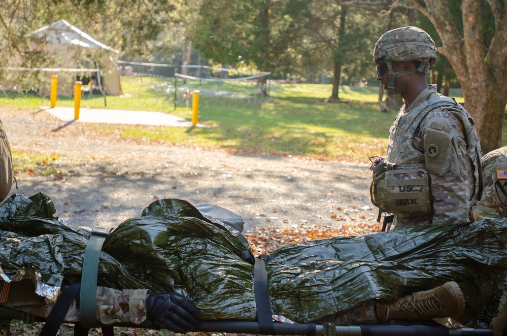 HHC, 1st TSC field training exercise