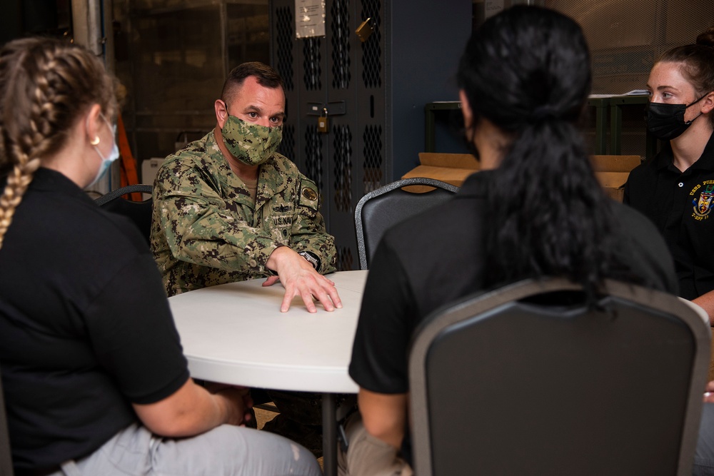 CJRM Meets USNS Puerto Rico Midshipmen