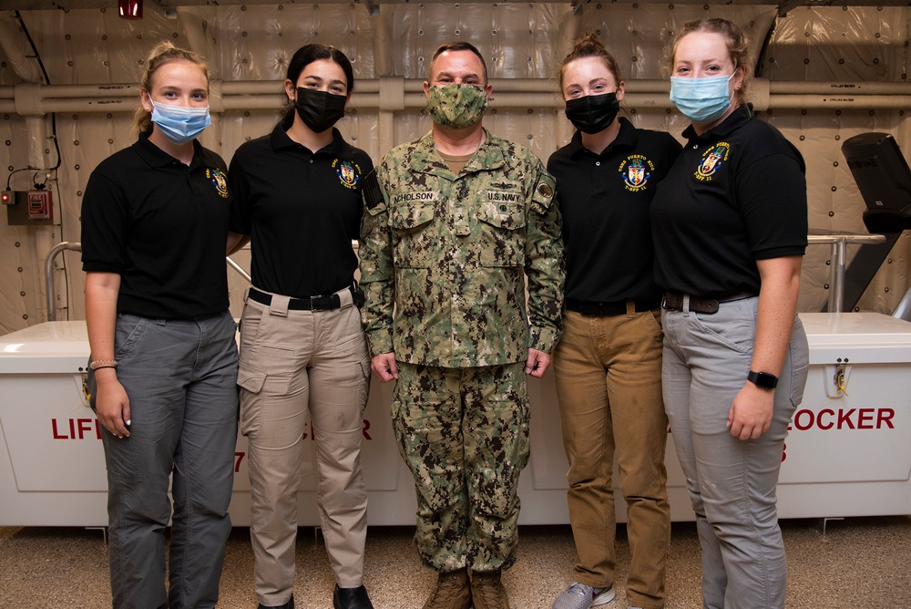 CJRM Meets USNS Puerto Rico Midshipmen