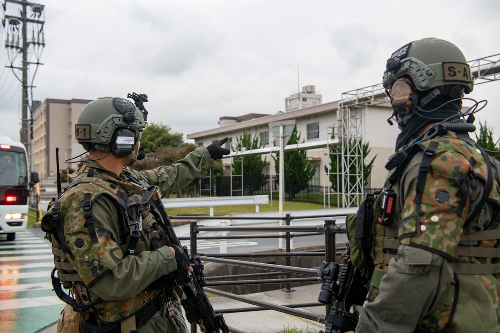 Exercise Active Shield 2021: MCAS Iwakuni Marines respond to simulated threat