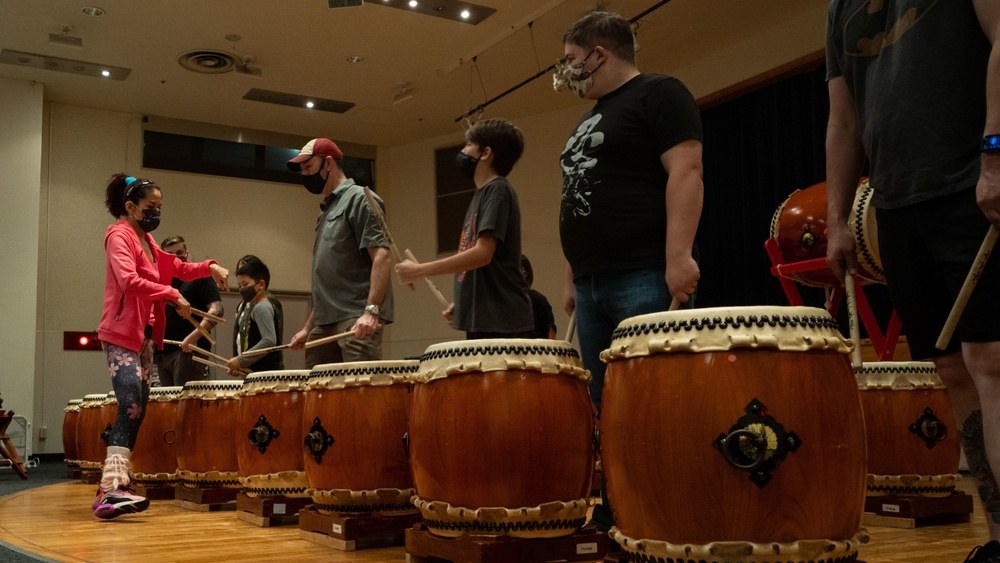 Taiko Drums offer Joy and Knowledge for Team Misawa