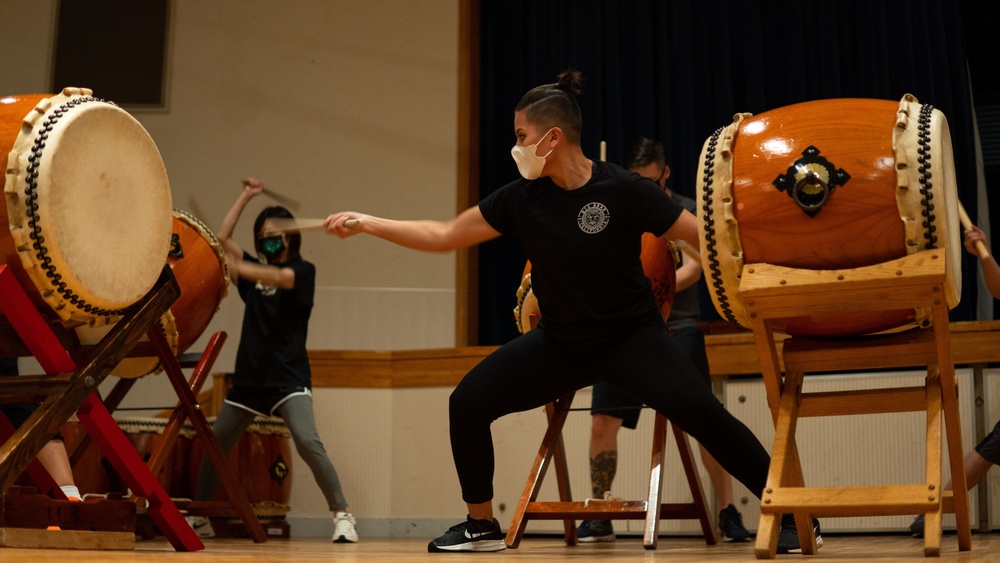 Taiko Drums offer Joy and Knowledge for Team Misawa