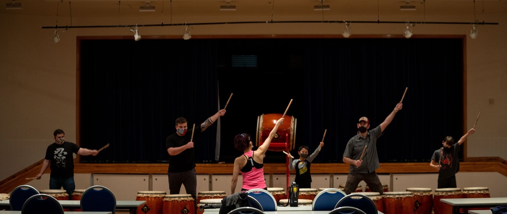 Taiko Drums offer Joy and Knowledge for Team Misawa