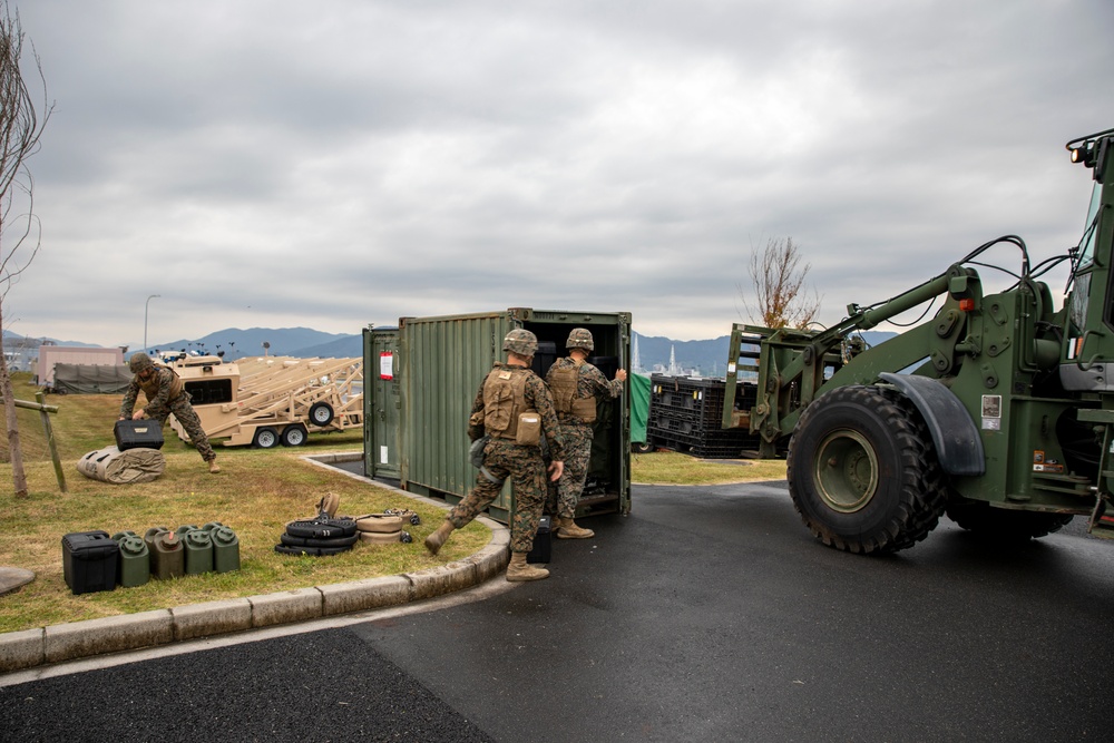 Exercise Active Shield 2021: Marine Wing Support Squadron 171 conducts water purification operations