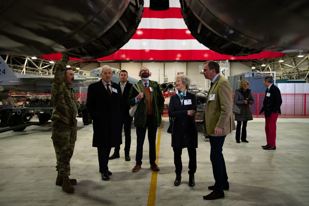 Local Area High Sheriffs visit RAF Lakenheath