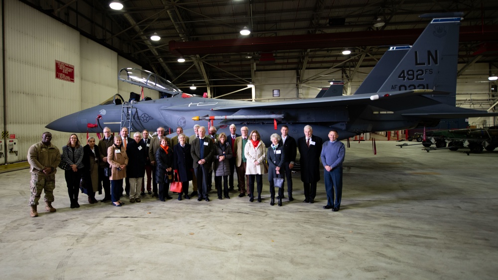 Local Area High Sheriffs visit RAF Lakenheath