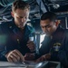 ENS Joseph Kelley and ENS Reuben Lumaban Create a Maneuvering Board aboard USS Dewey