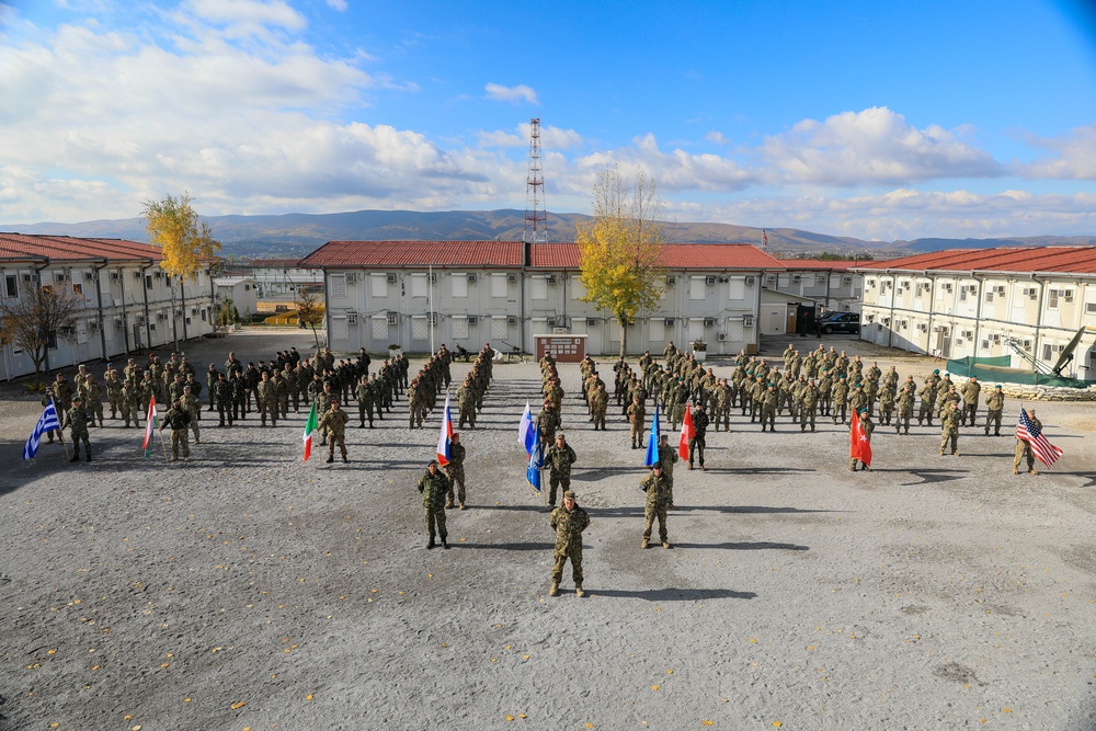 Transfer of Authority Ceremony for KFOR Regional Command East’s Non-Kinetic Battalion