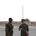Task Force Raptor medics conduct hot/cold load training to Airmen at Camp Ali Al Salem