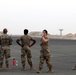 Task Force Raptor medics conduct hot/cold load training to Airmen at Camp Ali Al Salem