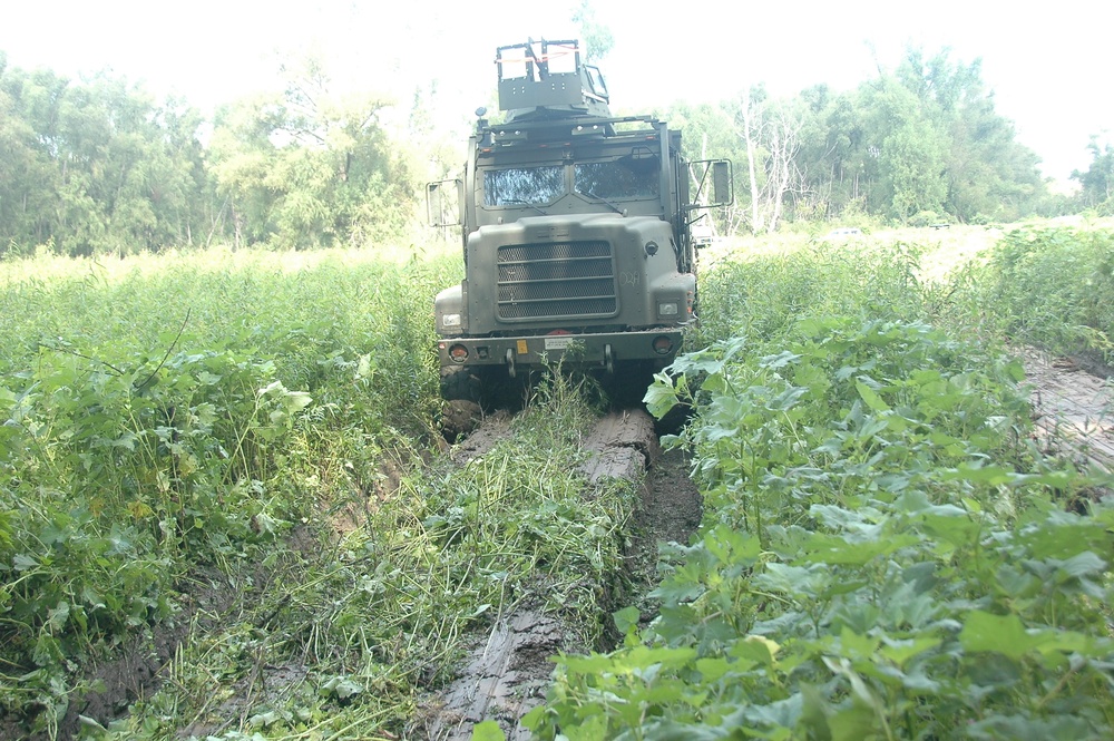 ERDC researchers support Army and Marine Corps  with Vehicle Cone Index testing