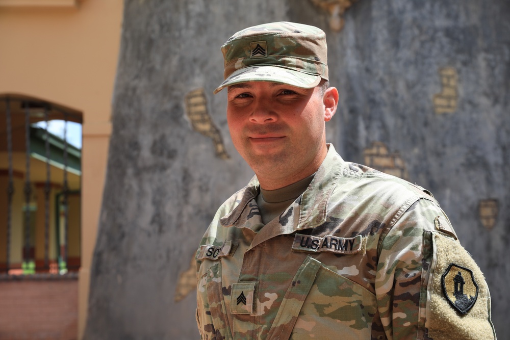U.S. Army Reserve Puerto Rico soldier shares story of determination