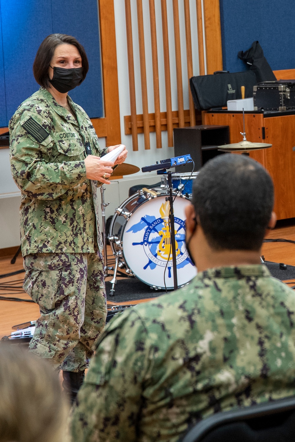 NSTC Commander Visits Navy Band Great Lakes