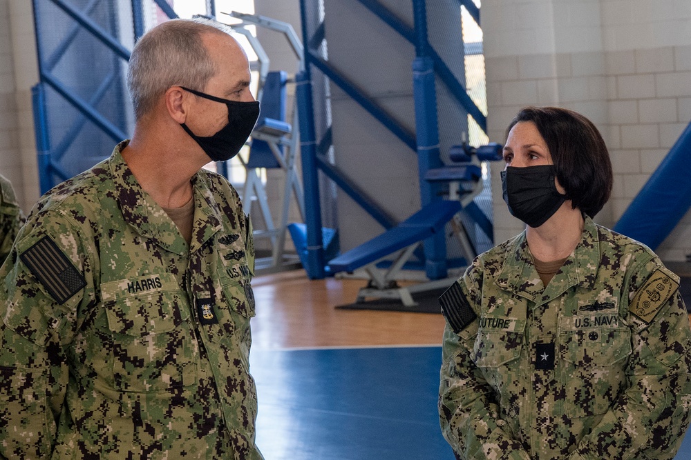 NETC Force Master Chief Visits Recruit Training Command