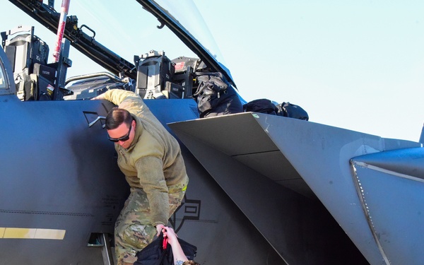 336th FGS keeps F-15s ready in Romania during Castle Forge