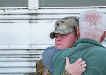 142nd Area Support Medical Company Sendoff