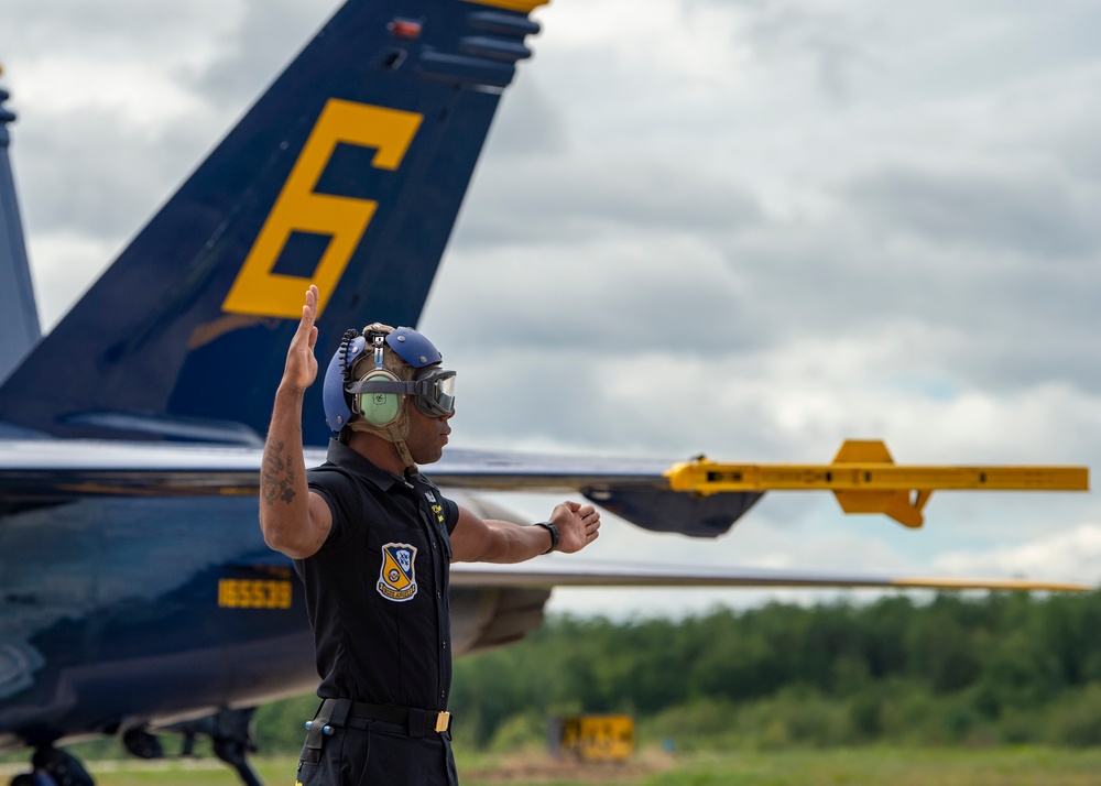 Blue Angels Navy Flight Demonstration Team - Brunswick, Maine