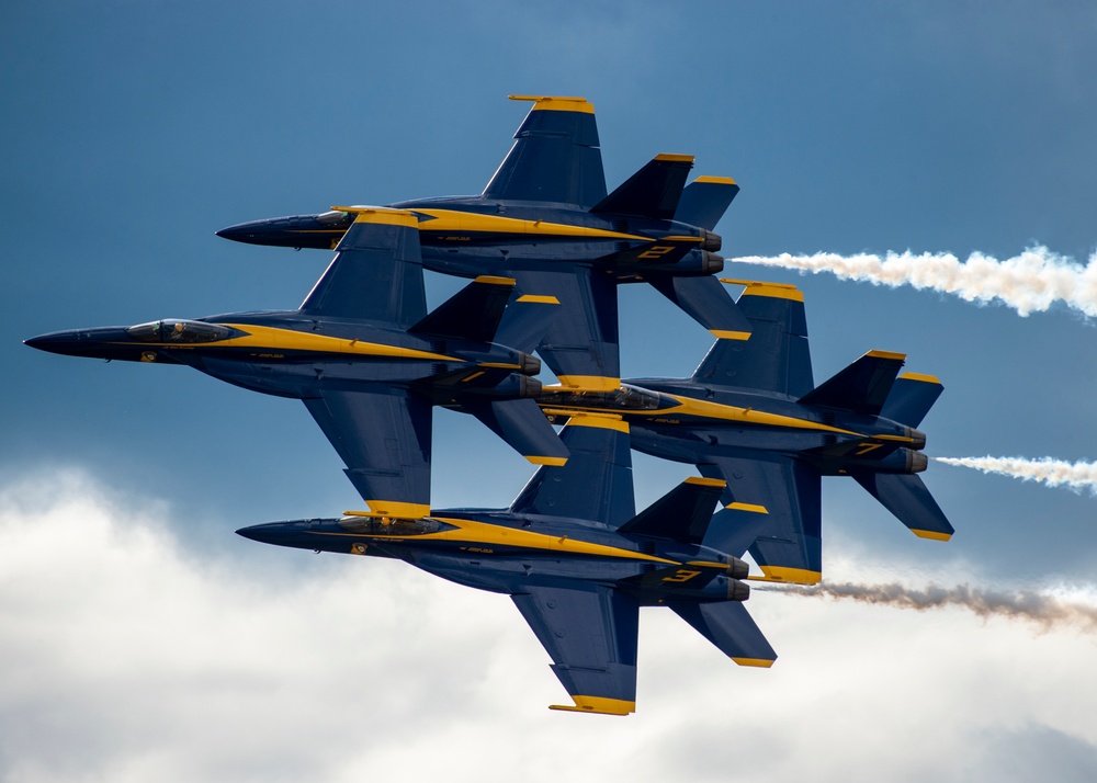 Blue Angels Navy Flight Demonstration Team - Brunswick, Maine