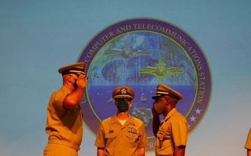 NCTS Hampton Roads Holds Change of Command