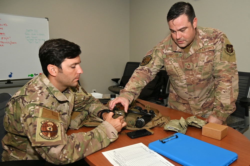 920th Operation Suport Squadron Aircrew Flight Equipment conduct routine training