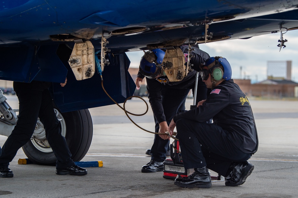 Blue Angels Navy Flight Demonstration Team - Eielson Air Force Base, AK