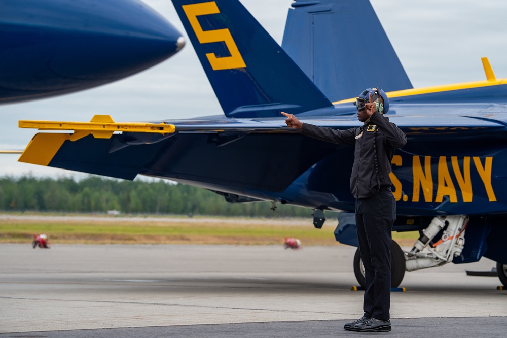 Blue Angels Navy Flight Demonstration Team - Eielson Air Force Base, AK