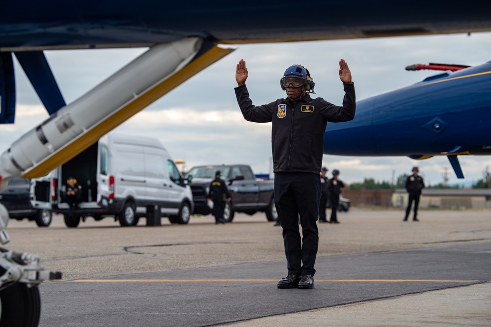 Blue Angels Navy Flight Demonstration Team - Eielson Air Force Base, AK