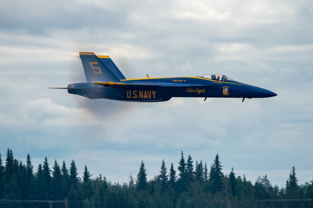 Blue Angels Navy Flight Demonstration Team - Eielson Air Force Base, AK