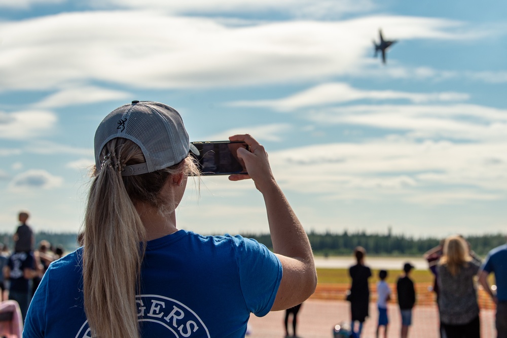 Blue Angels Navy Flight Demonstration Team - Eielson Air Force Base, AK