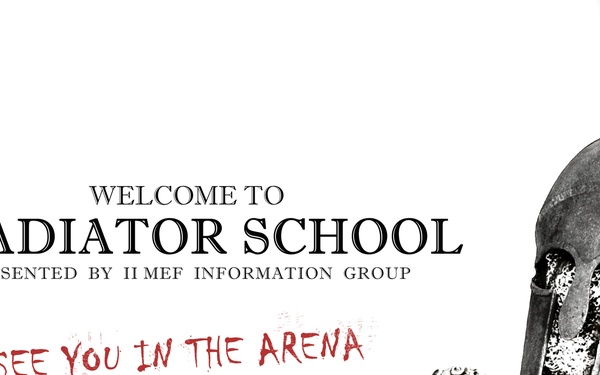Welcome to Gladiator School