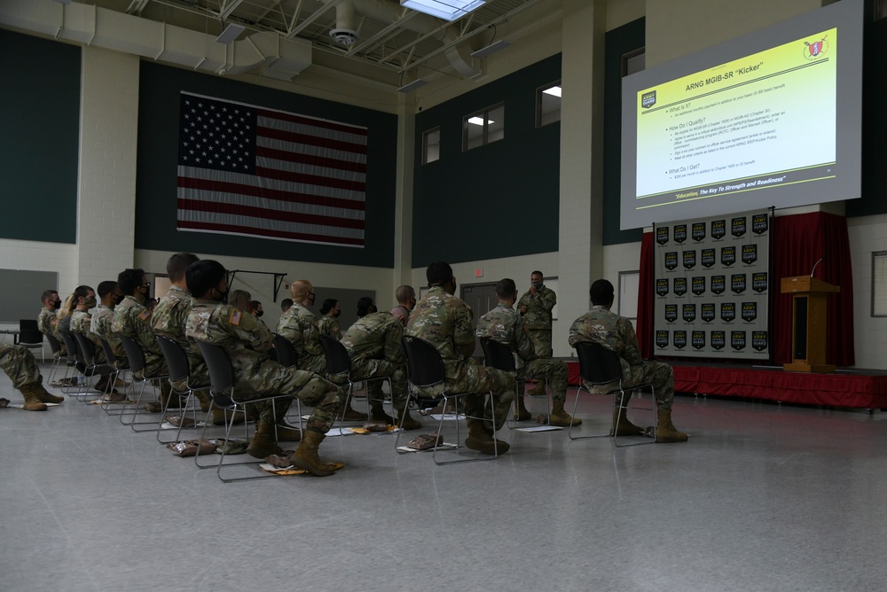 Michigan Army National Guard begins first formations