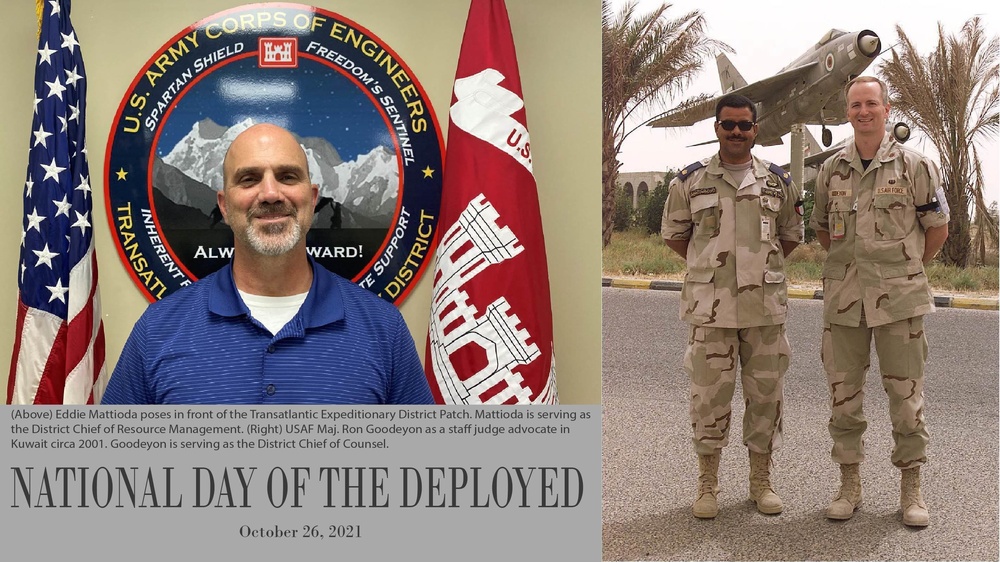 National Day of the Deployed: Ron Goodeyon and Eddie Mattioda talk about deploying to Kuwait