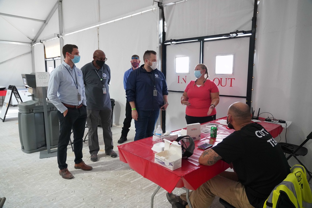 Hurricane Ida: Director of External Affairs and Communications  Visits FEMA Responder Lodging