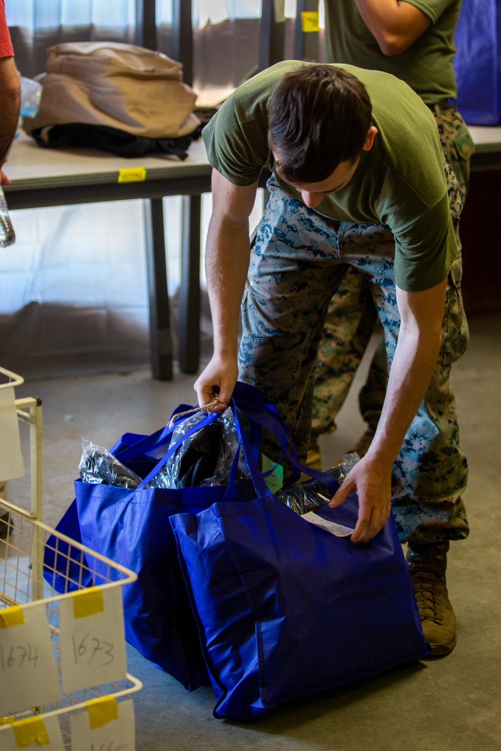 Task Force Pickett Distributes Cold Weather Gear to Afghan Guests